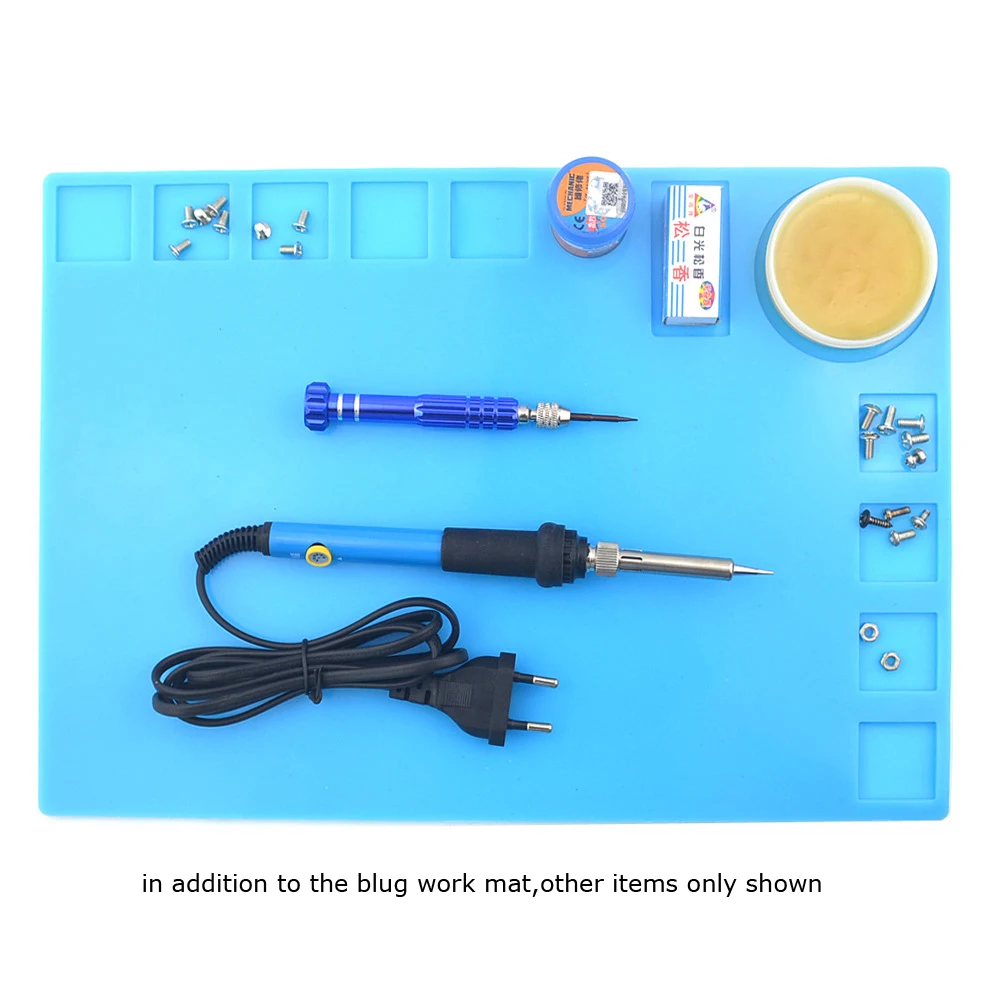 Термостойкая паяльная станция BGA коврик паяльный силиконовый тепловой пистолет