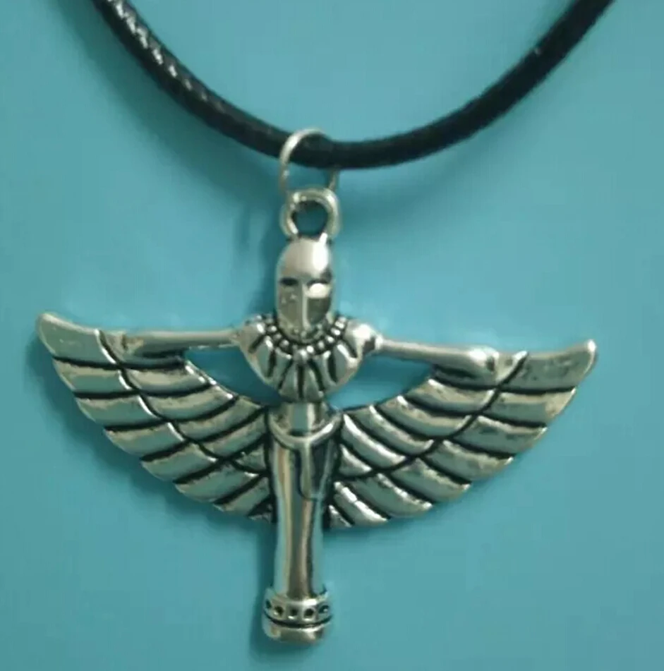 10 шт. Древний Египет серия &quotThe Eye of Horus Anubis Hathor Tefnut Goodness Cleopatra&quot кожаное ожерелье модные ювелирные изделия