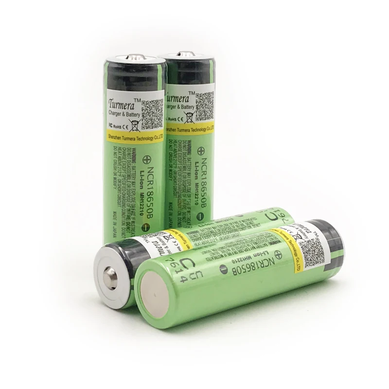 Аккумулятор 18650 ncr18650b 3400mah аккумулятор ncr 18650b с заостренным без PCB для фонарика|battery