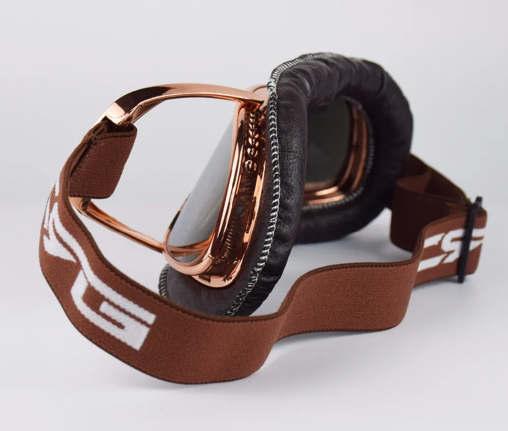 

MJMOTO Vintage Motorcycle Goggles gafas Retro Motocross motorsiklet acessorios MX glasses Masque Moto men for scooter