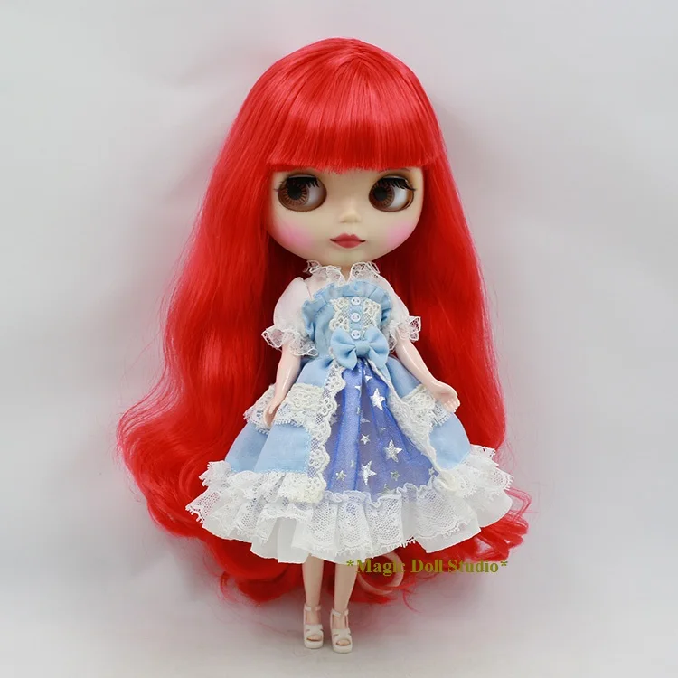Новинка 2016 бесплатная доставка 11 5 дюймовая кукла Blyth [nbldress 090] платье для моей