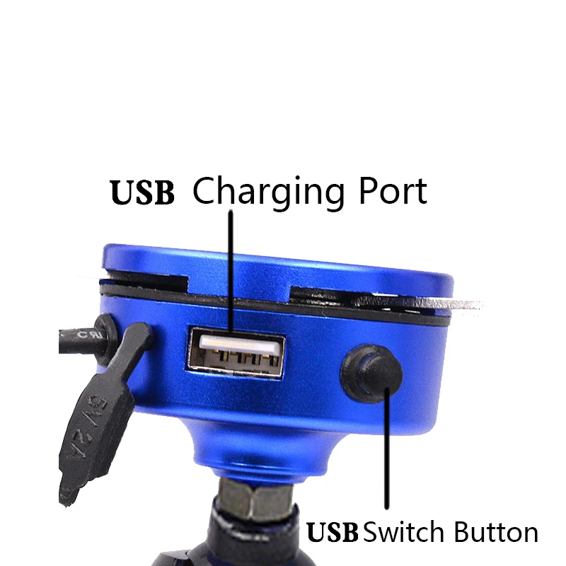 2в1 Usb универсальный перезаряжаемый держатель для телефона мотоцикла 360 Универсальный вращающийся держатель для мобильного телефона зеркало заднего вида