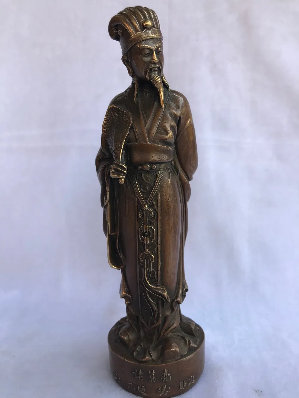 Символ китайского медного периода знаменитых трех царств zhuge liang статуя|Статуи и