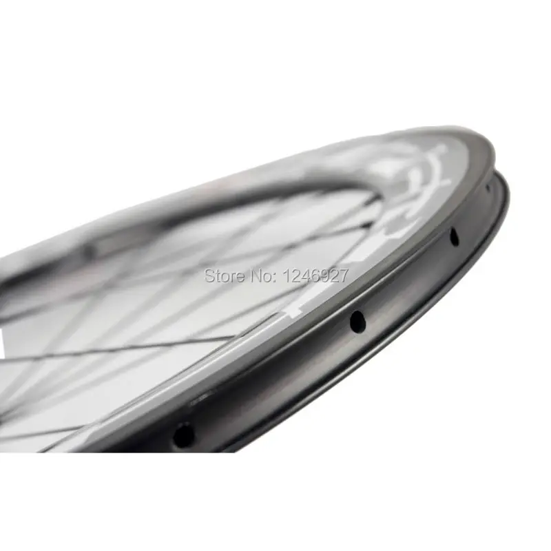 Карбоновые колеса Superteam для дорожного велосипеда шириной 60 мм карбоновые 23