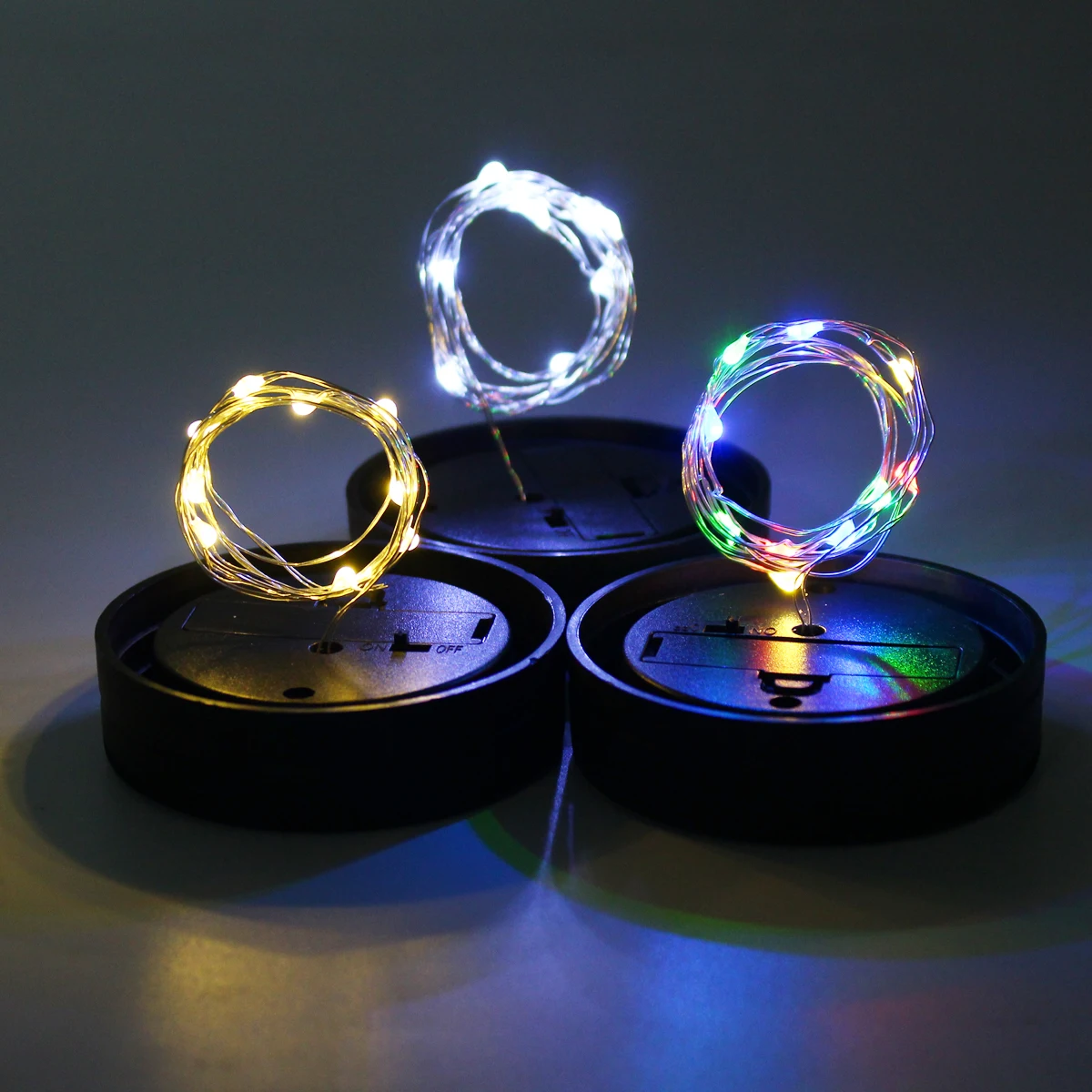 Гирлянда с 10 светодиодами 1 м на солнечной батарее|fairy light jar|solar fairysolar mason jar lids |