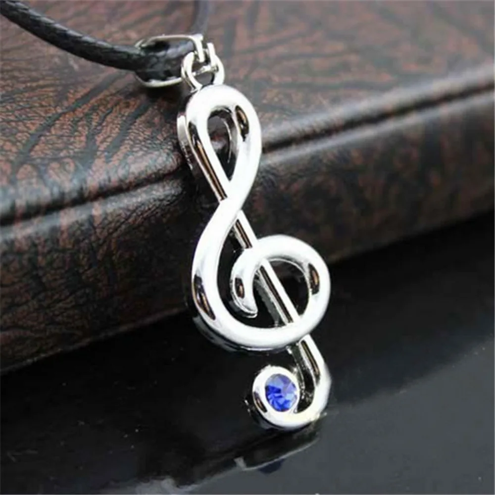 Новое популярное аниме милое музыкальное ожерелье чокер кулоны изысканные