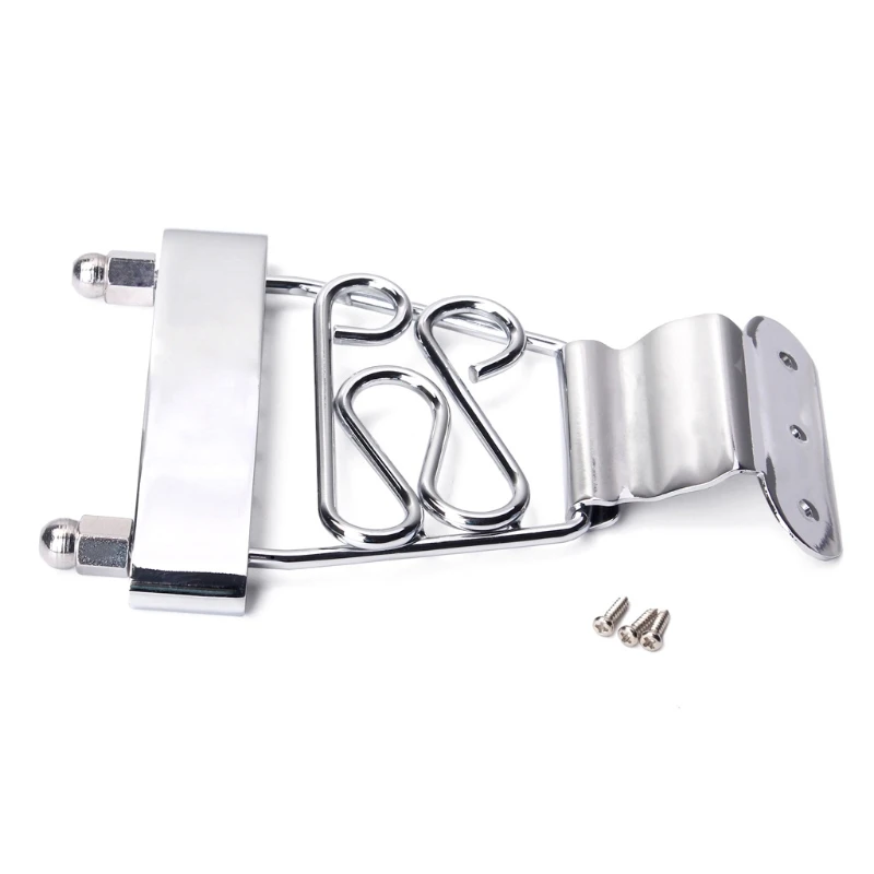 

Archtop Jazz Trapeze Short 6 String Tailpiece Bass Guitar Bridge With Screws