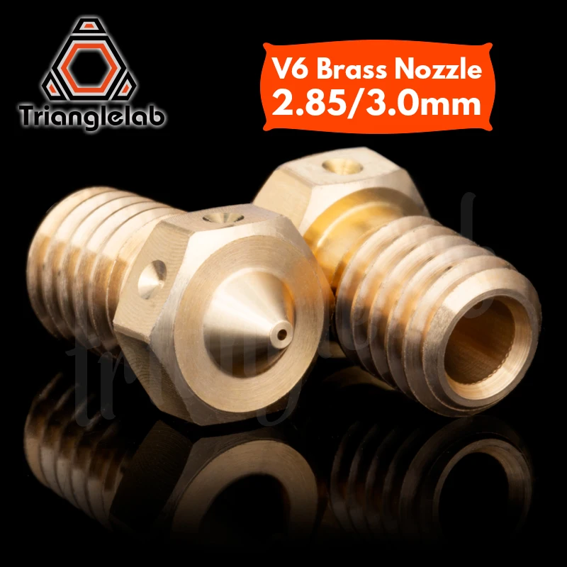 Trianglelab V6 Nozzle 2.85/3.0MM M6 Thread Large Flow High Quality Custom Models For 3D Printers Hotend J-head | Компьютеры и офис