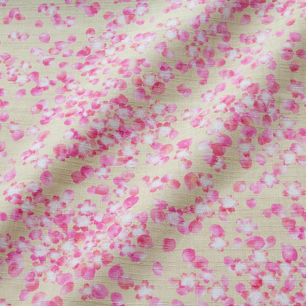 Half-Meter Japanese Dobby Cotton Fabrics Cloth Sewing Quilting for Patchwork Sakura A | Fabric