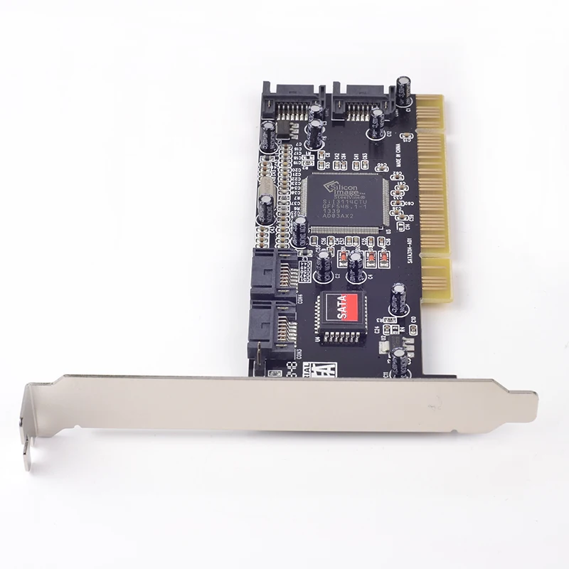 4 порта SATA 1 0 PCI адаптер чип силиконовый SIL3114|port sata|4 port satapci adapter |
