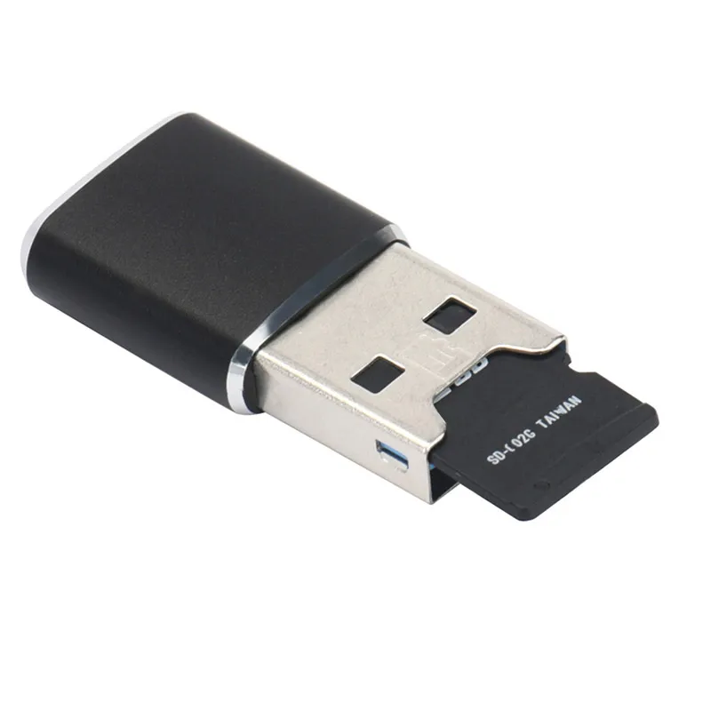 Overfly 5 Гбит/с мини USB 3 0 MicroSD TF OTG Micro Card Reader для карты SD/SDXC высокоскоростной
