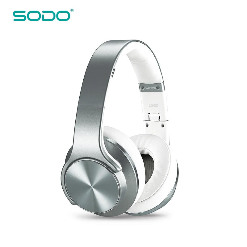 Новые оригинальные SODO MH5 беспроводные наушники Bluetooth гарнитура складные наушники регулируемые наушники с микрофоном для ПК мобильного