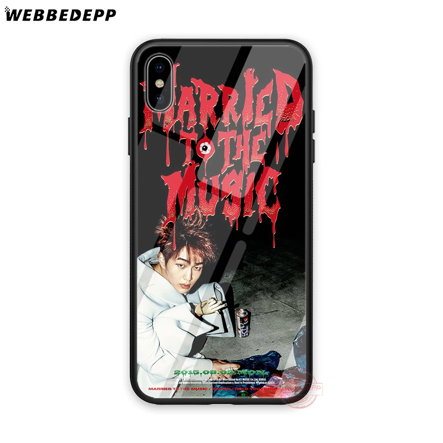 WEBBEDEPP SHINee KPOP Boy чехол для телефона из закаленного стекла Apple iPhone XS Max XR X 8 7 6S Plus 5S SE |
