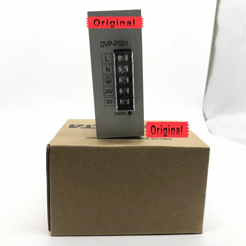 ПЛК, программируемый логический контроллер Delta rail power module DVPPS01 24 V 2A DVP-PS01