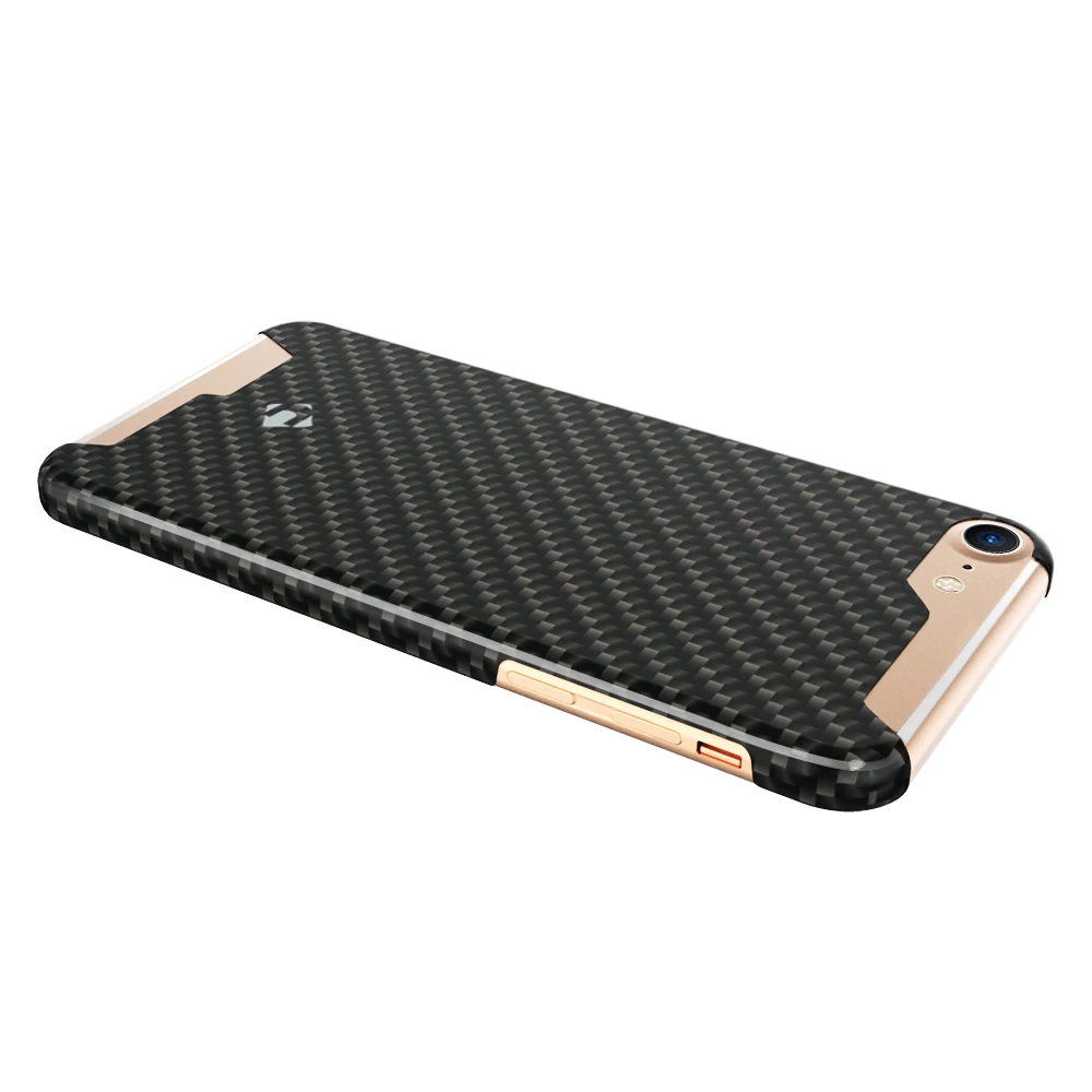 Cornmi чехол из настоящего углеродного волокна для iPhone 7 8 Plus Корпус ультра тонкий