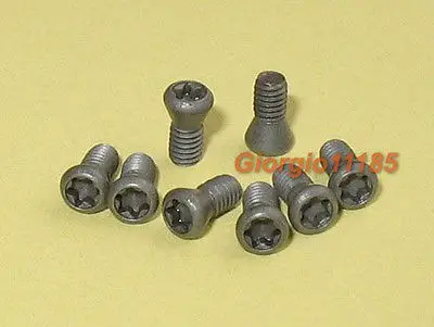 

10pcs M2.5 x 5mm Insert Torx Screw for Replaces Carbide Inserts CNC Lathe Tool