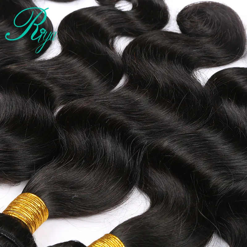 Riya волосы бразильские человеческие объемная волна 3/4 пряди