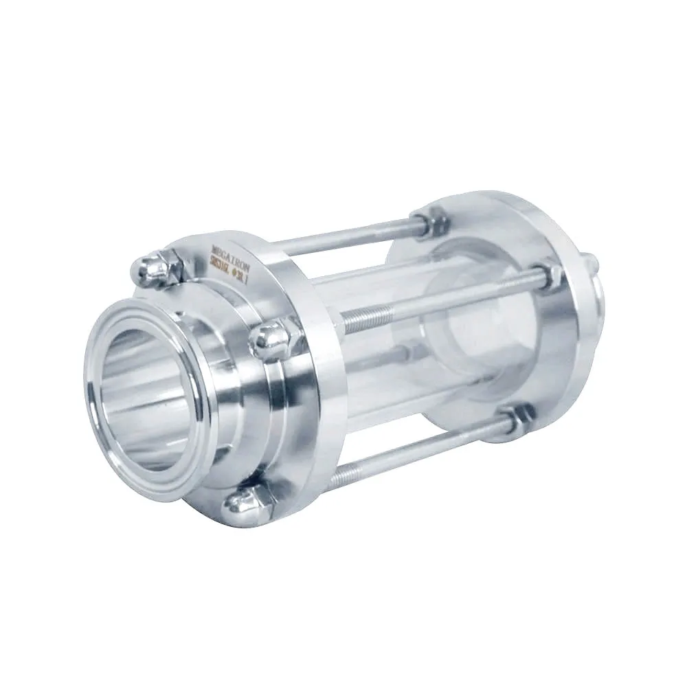 MEGAIRON 38 мм 1 1/2 &quotпотоковое санитарное Смотровое Стекло Зажим Тип Нержавеющая