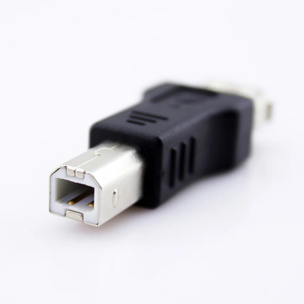 Адаптер для USB принтера 3 шт./лот 2 0 Женский на B мужской разъем сканер
