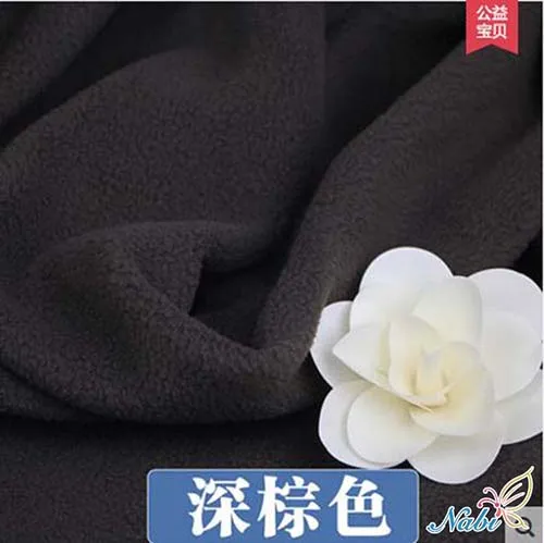 B494 Fleecelth, DIY плюш, короткий плюш, коралловый бархат, ткань подкладки одежды, байковая ткань 100*160 см - Цвет: B494