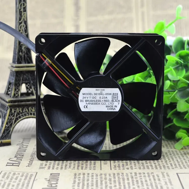 

3610ML-05W-B59 3610ML-05W-B59 Three-wire 24V 0.20A original NMB fan