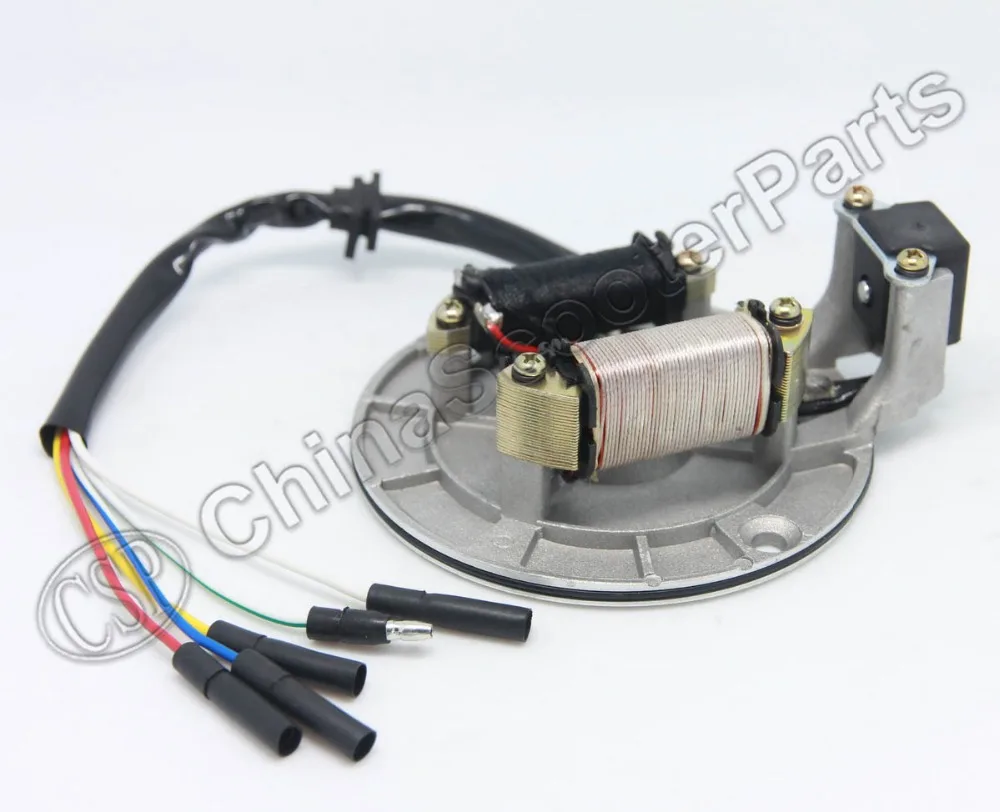 2 6 полюсов верхний Двигатель Магнетор боковая крышка 50CC 70CC 110CC 125CC Taotao ZongShen Lifan грязи велосипед ямы части ATV Quad части
