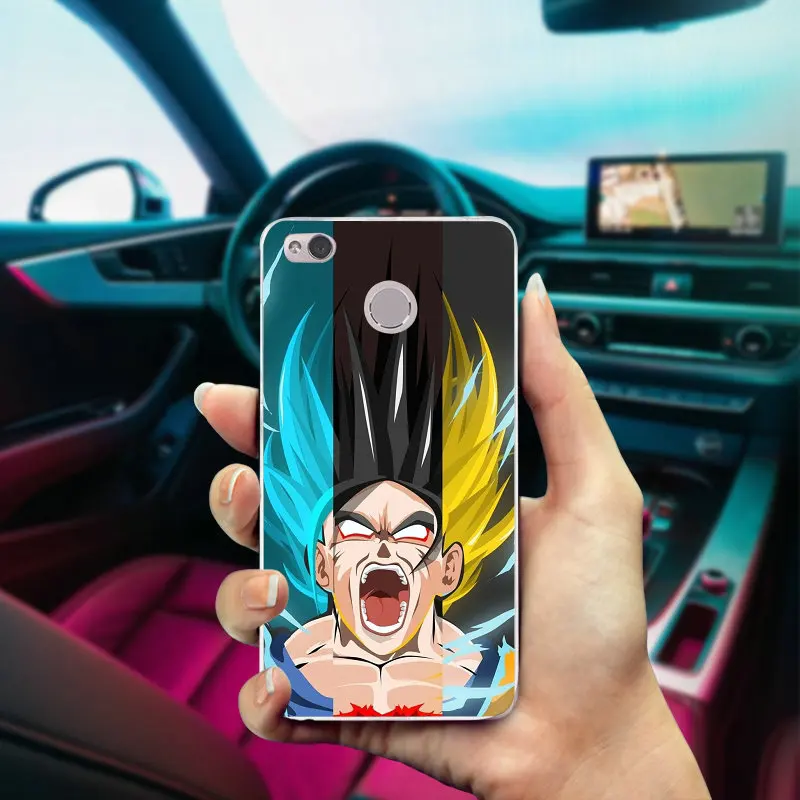 Dragon Ball Z Son Goku Super Saiya Soft TPU Cell Phone Case for Xiaomi Redmi Mi Note 2 3 3S 4 4A 4X 5 5X 5S 5A 6 6X A1 Pro Plus | Мобильные