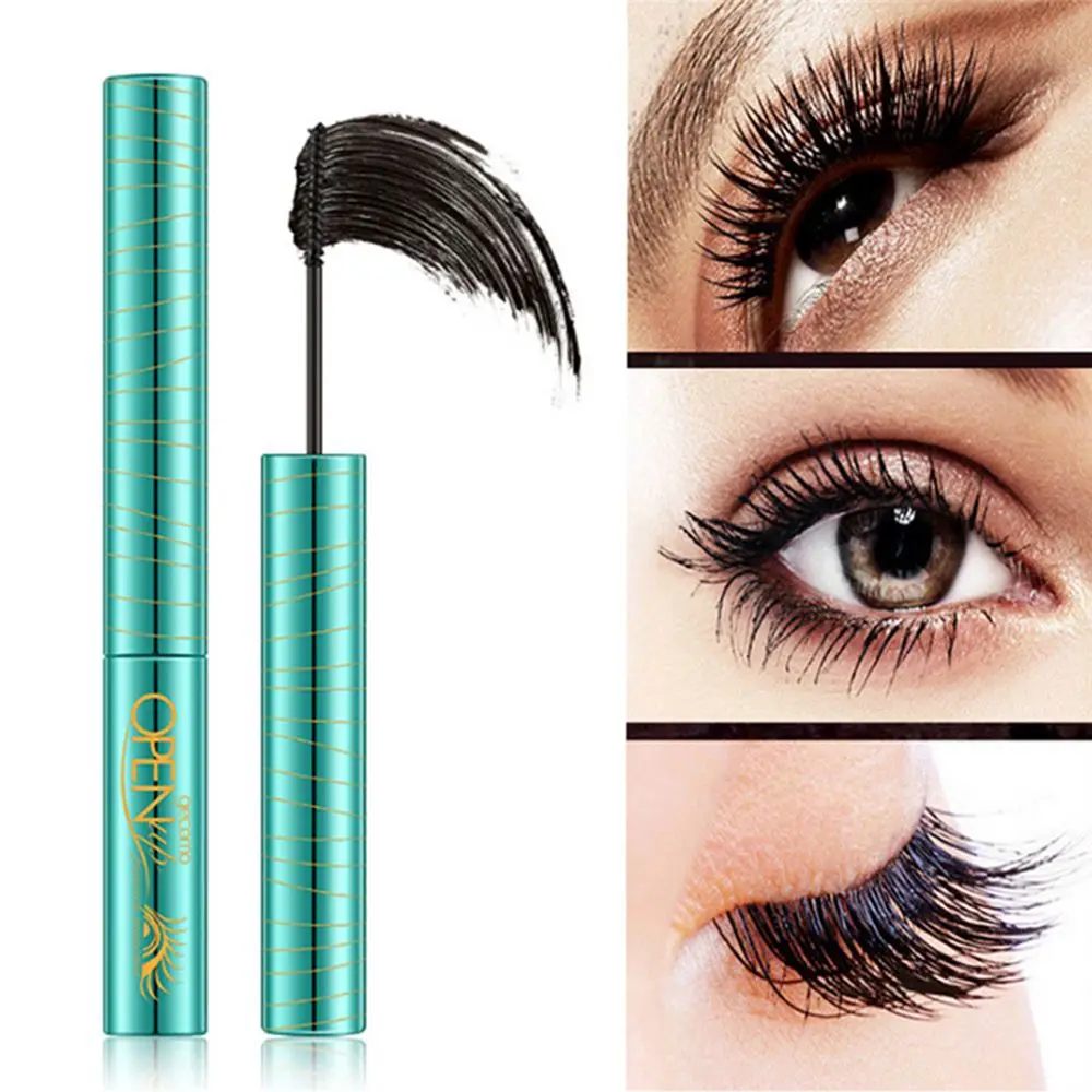 4D шелковая тушь для ресниц 3D Rimel с тонкой тубой косметическая водостойкая жидкая