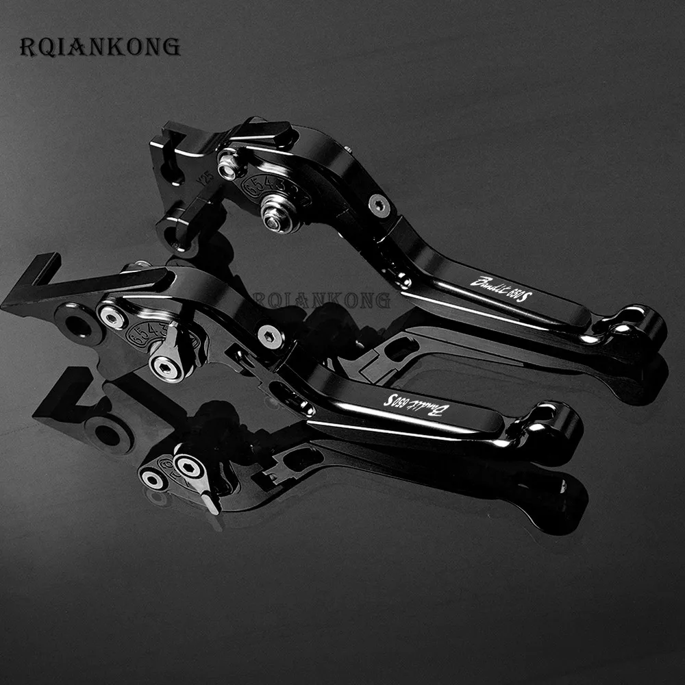 Bandit 650S CNC мотоцикл рычаг для Suzuki BANDIT 650 S DL1000/V-STROM GSF1200 GSF 1200 GSF1250 GSF650 BANDIT Регулируемые тормозные рычаги сцепления - Цвет: Bandit 650S