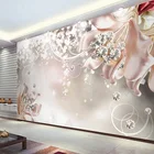 Самоклеящиеся обои в европейском стиле 3D стерео украшения цветы фотообои для гостиной спальни фон настенные наклейки