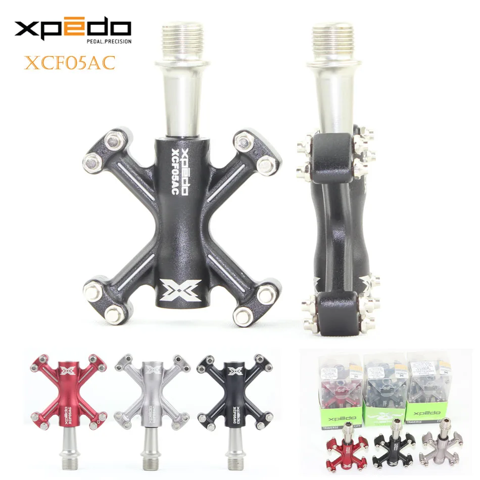 Высокое качество Wellgo Xpedo XCF05AC Ультралегкая велосипедная педаль алюминиевые
