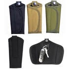 Уличная военная сумка CQC с ремнем, тактический кошелек для ключей EDC, маленький карманный держатель для ключей, чехол, поясная сумка