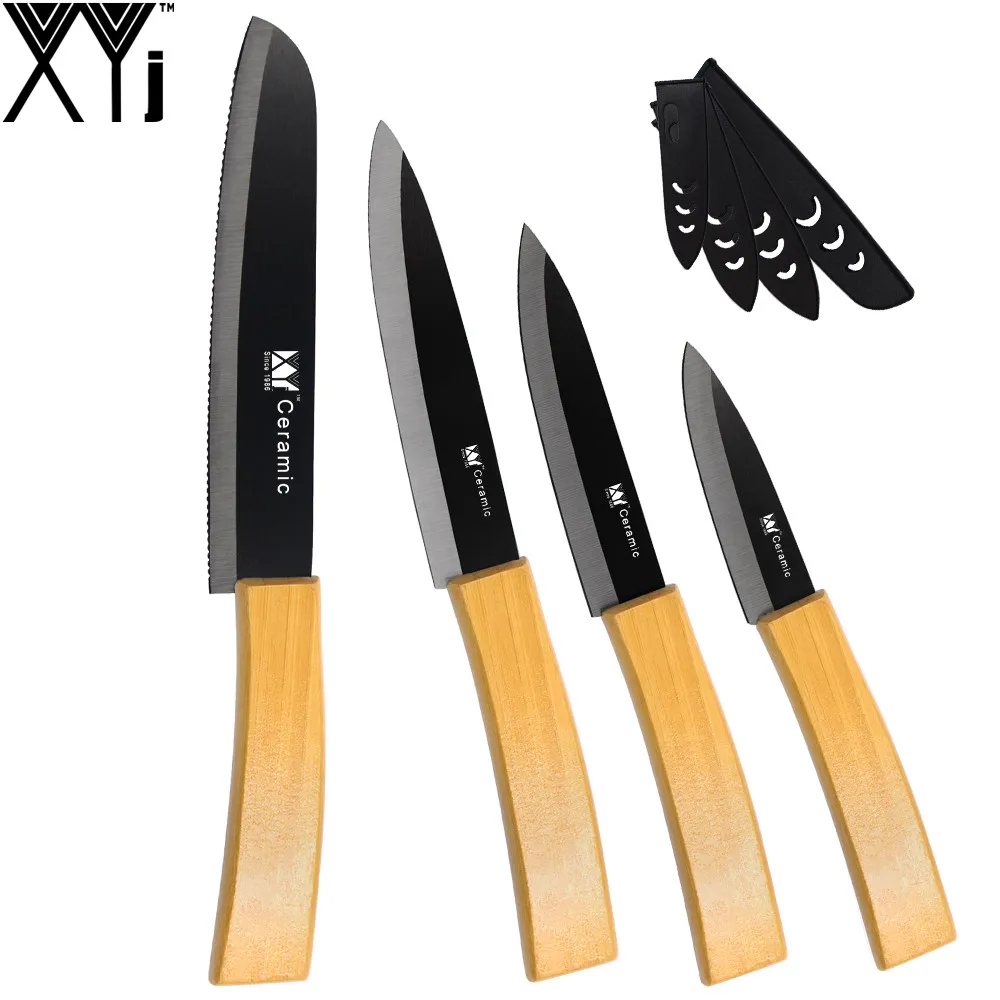 Новые кухонные ножи 3 &quot4&quot 5 &quot6&quot Нож для нарезки хлеба с бамбуковой ручкой XYj