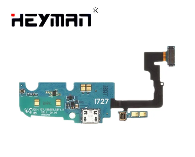 Гибкий кабель Heyman для Samsung Galaxy S II S2 Skyrocket SGH I727 I9108 I9100G запасная лента зарядного