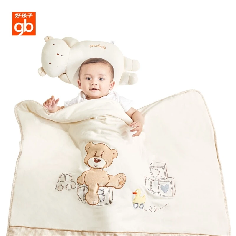 Goodbaby детское одеяло Одеяло новорожденных трикотажные Детские 100% хлопок Стёганое
