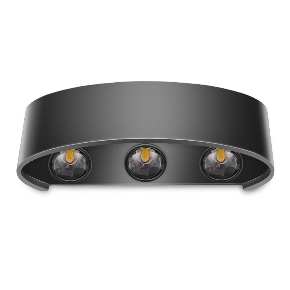 6 шт. LED Вт COB светодиодный настенный светильник современный освещение