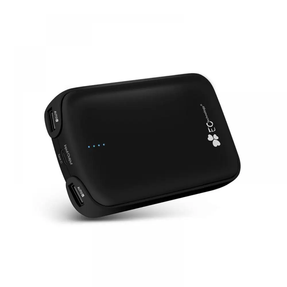 Type-C 12000mah внешний аккумулятор 18650 Dual USB зарядное устройство для мобильного