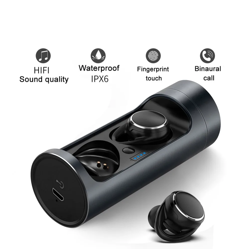 ECos беспроводные Bluetooth стильные спортивные стерео 5 0 музыкальные наушники для Iphone