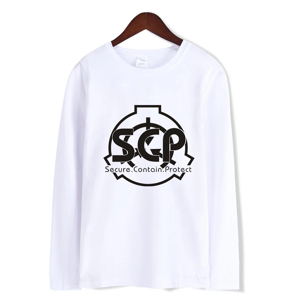 2019 футболки Scp Foundation 2D принт KPOP Женская и мужская одежда Повседневная Горячая