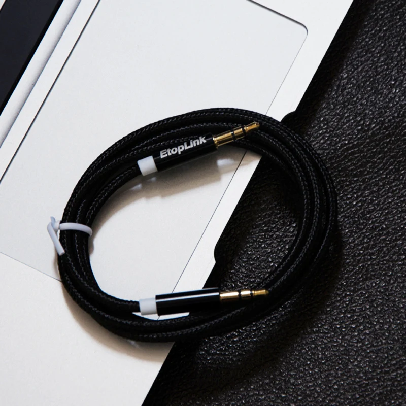 Аудиокабель EtopLink Jack 3 5 мм Aux автомобильный усилитель кабель для музыкального