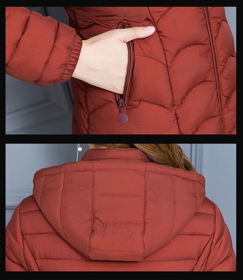 Большие размеры 6XL, Корейская хлопковая куртка, пальто для женщин,, модная зимняя теплая хлопковая куртка с капюшоном, парка, Женская свободная Базовая куртка