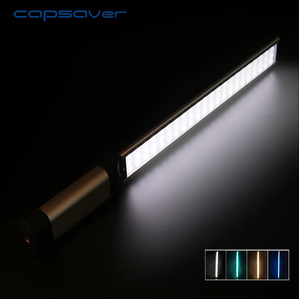 Capsaver LA L2S ручной светодиодный свет для видеосъемки Освещение 5500K 66 светодиодов CRI
