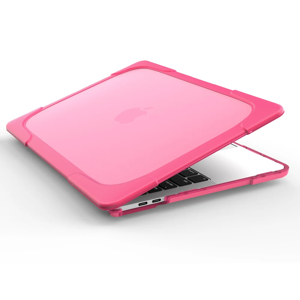 Горячий противоударный Внешний чехол, складная подставка для Macbook Air Pro retina 11 12 13 дюймов с сенсорной панелью A1466 A1502 A1706 A1708