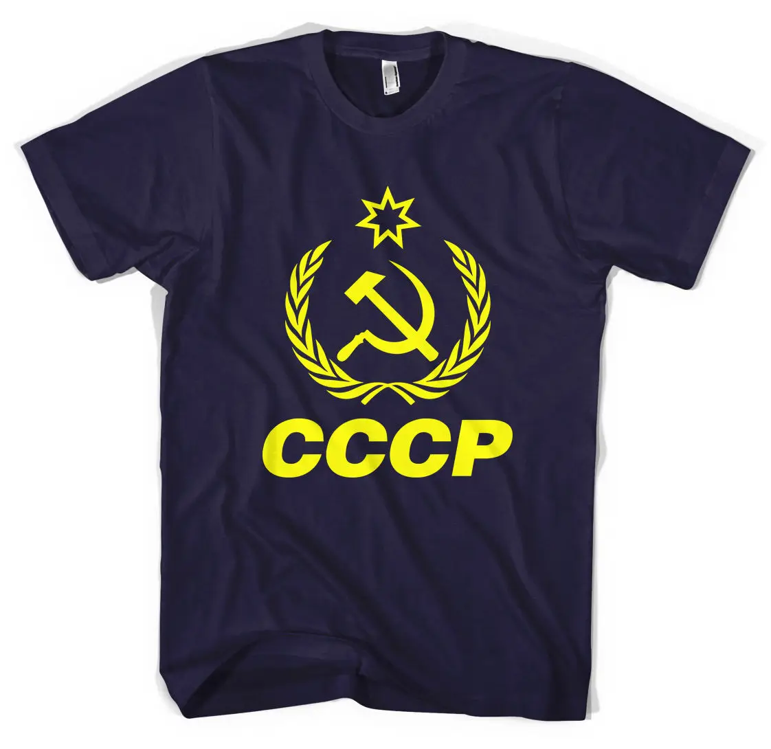 CCCP футболка унисекс с принтом молотка и серпа в советском стиле все размеры цвета