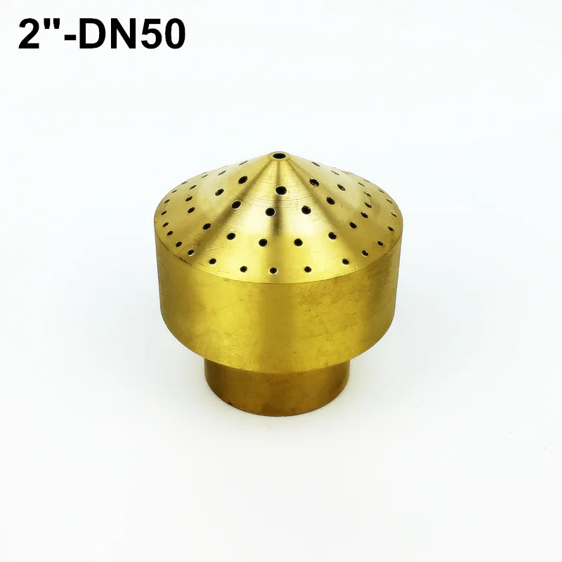 DN50 1/" DN15 3/4" DN20 латунь фейерверк насос фонтана жидкость для пульверизатора головка Пруд бассейн фонтан - Цвет: DN50