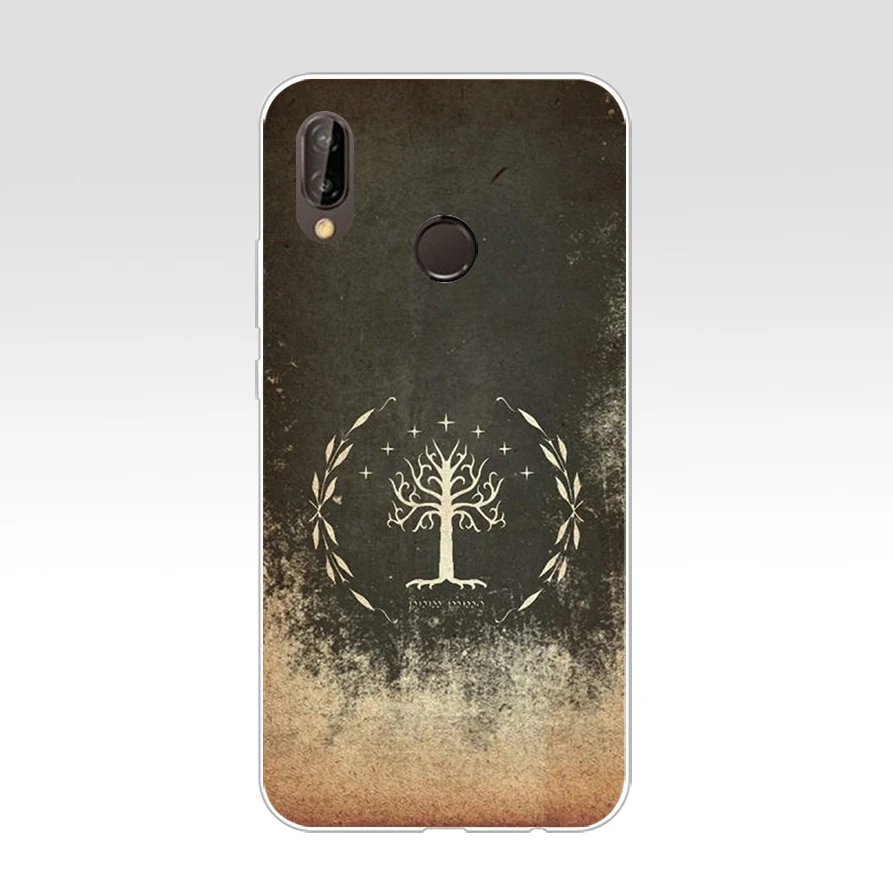 195AQ lord of the ring Soft Silicone Tpu Cover Case for huawei p 20 lite pro y6 2017 mate 10 | Мобильные телефоны и