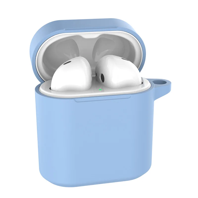 Силиконовый мультяшный беспроводной Bluetooth чехол для наушников AirPods аксессуары