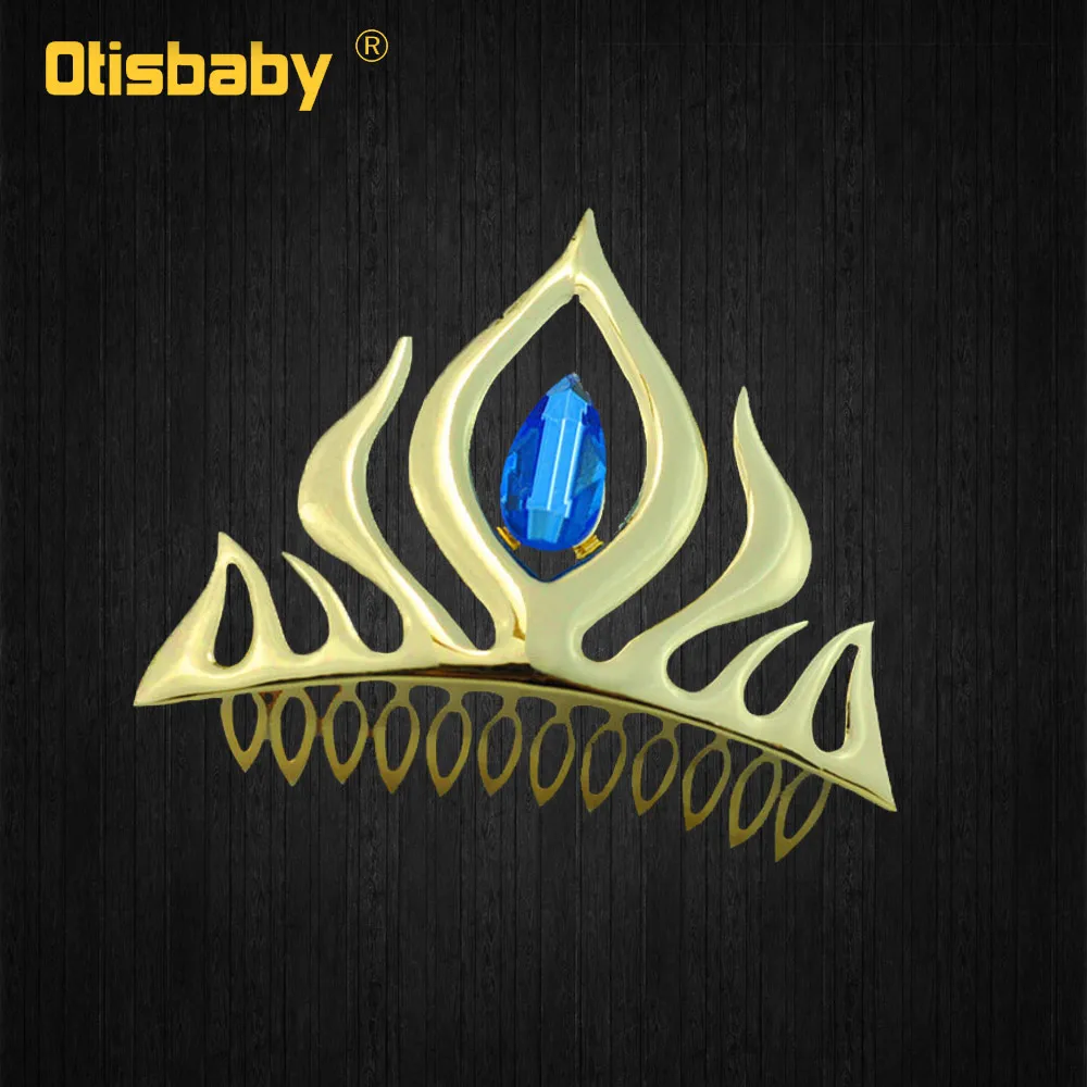 Gold Crown Дети Принцесса парик Рапунцель летнее платье для маленьких девочек, Рапунцель и Платье Рапунцель праздники блеск платье-пачка для девочек костюм на Хэллоуин - Цвет: Gold Crown