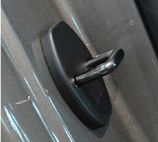 Авто замок крышка пряжки амортизатор колодки для volkswagen vw golf passat b6 b7 jetta polo tiguan cc 4