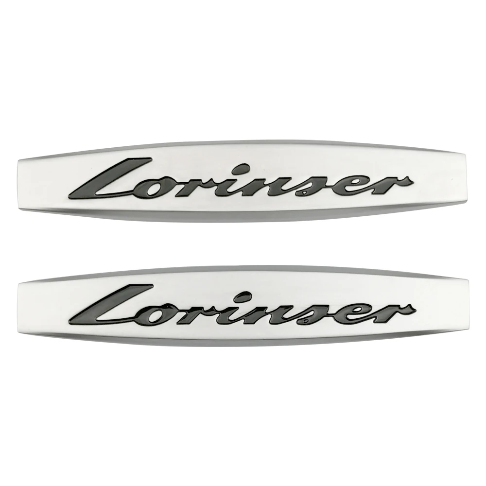 Боковая Стикеры Эмблема Для Mercedes Benz Lorinser G500 S320 W210 W211 W124 W203 украшение автомобиля